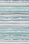 Sphinx - Indoor & Outdoor Washable Non - Slip Accent Rug - Beige / Blue