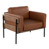 Kari - Farmhouse Chair - Black / Brown / Camel