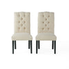 Harding - Tufted Dining Chair (Set of 2) - Natural