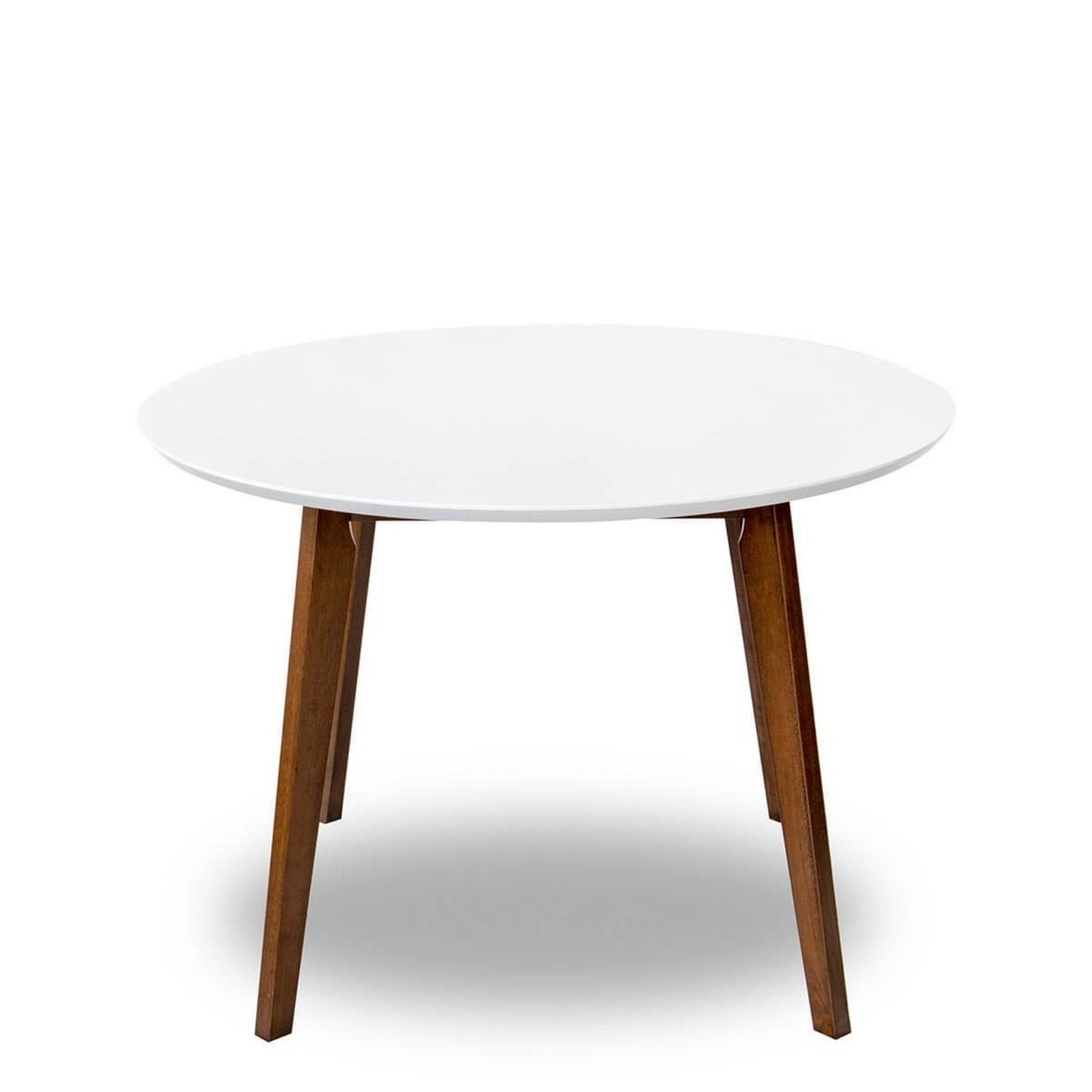 Alina - Dining Table - Brown / White