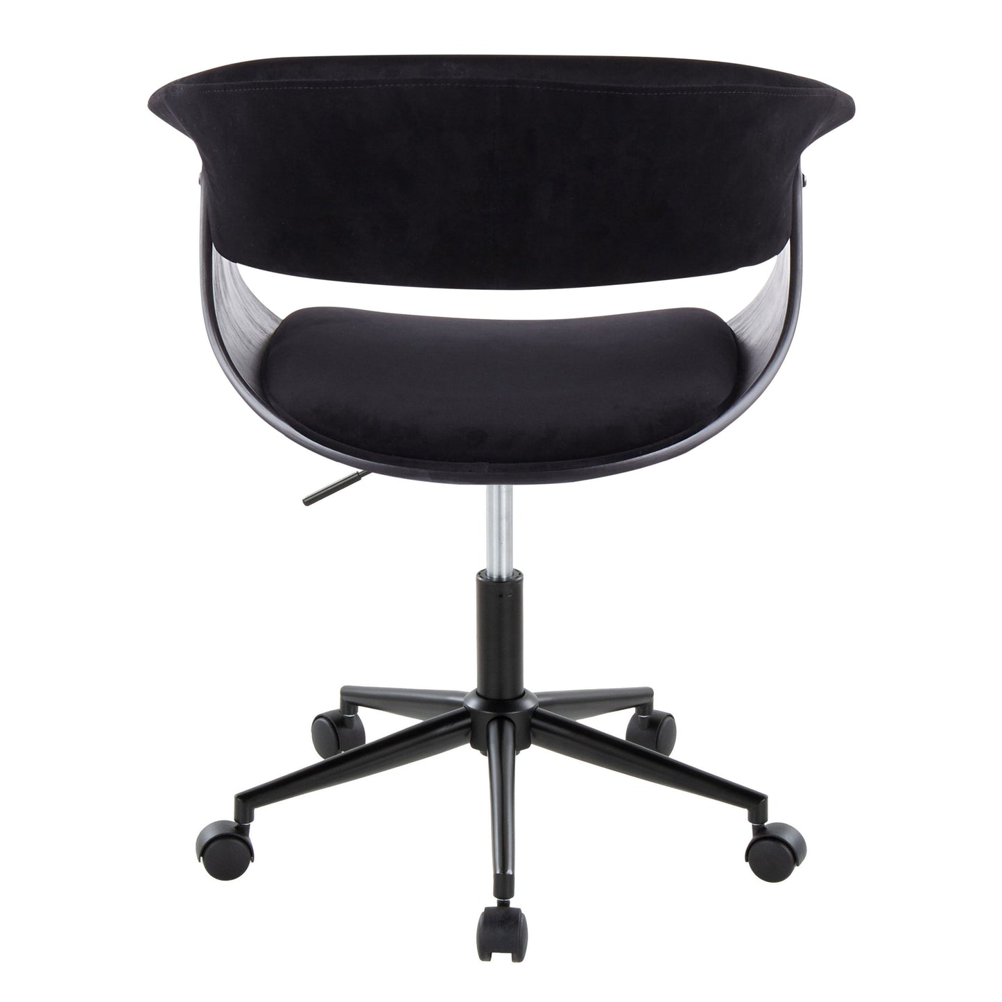 Vintage Mod - Mid-Century Modern Office Chair - Black