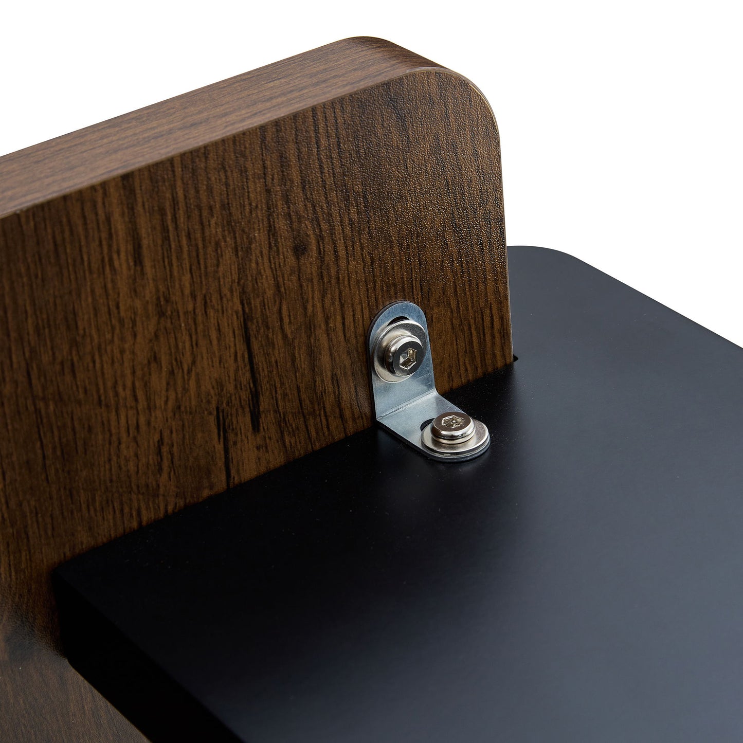 Walnut Colored Coffee Table, Suitable For Modern Minimalist Living Rooms - Walnut