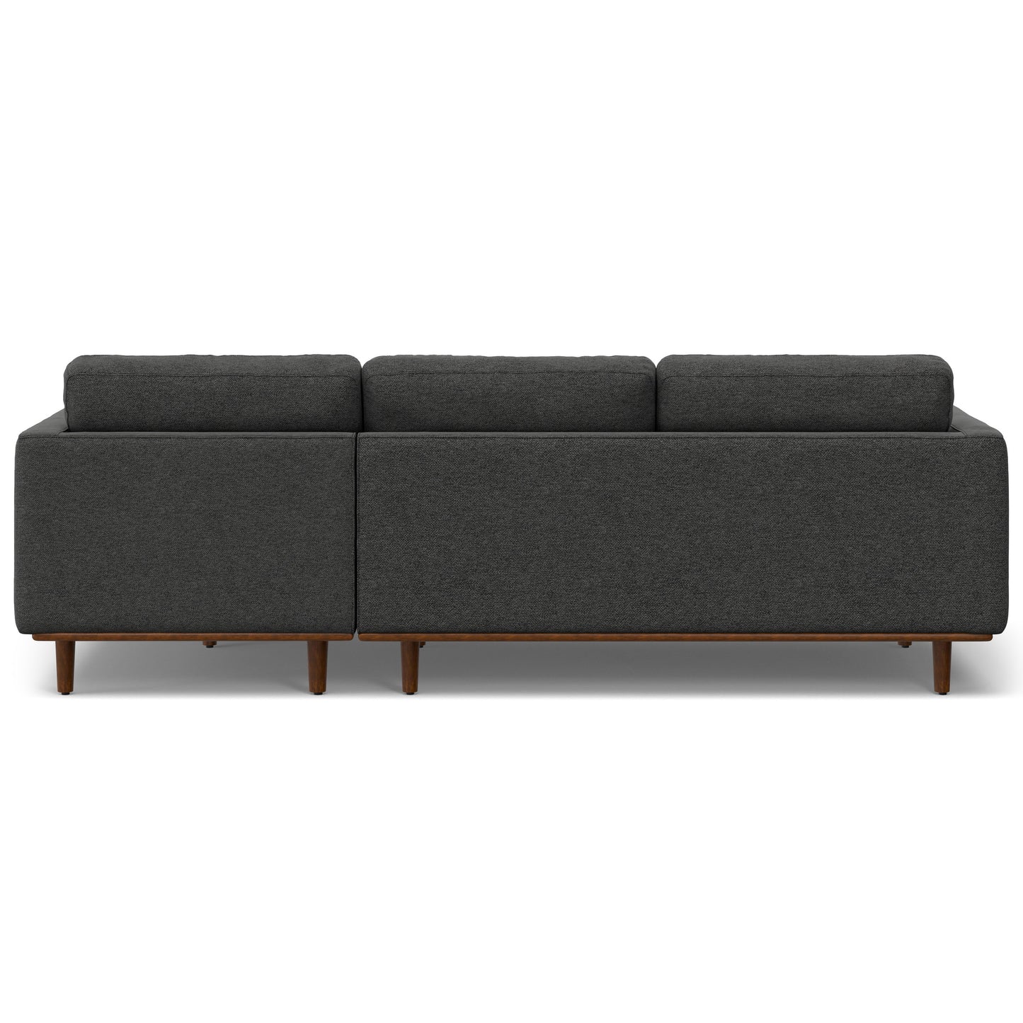 Morrison - Right Sectional Sofa - Charcoal Gray