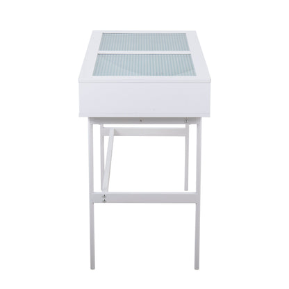Emery - Contemporary Console Table - White