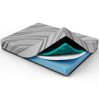 Bib Nl - 10" Eastern King Pro Gel Foam - Medium - Dark Gray