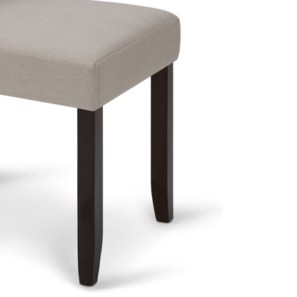 Acadian - Parson Dining Chair (Set of 2) - Light Beige