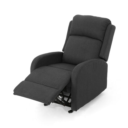 Wide Manual Rocker Standard Recliner - Dark Gray
