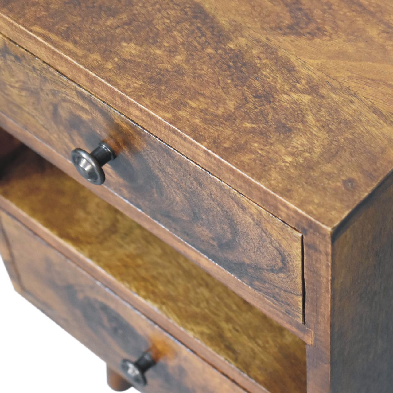 Mini Classic Multi Nightstand - Chestnut