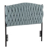 Braided Matisse - Twin Size Headboard - Black / Blue