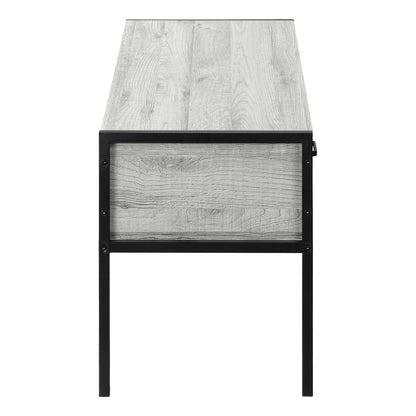 TV Stand, Console, Media Entertainment Center, Storage Drawer, Contemporary & Modern - Gray
