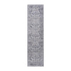 Marfi - 2' X 8' Oriental Runner Rug - Gray / Blue