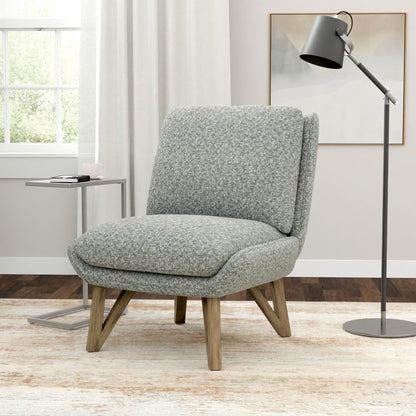 Emerse - Armless Accent Chair - Gray