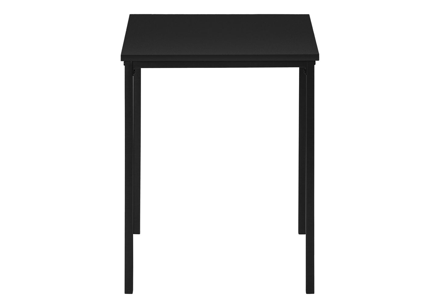 Table Set, Coffee, End, Contemporary, Modern (Set of 3) - Black
