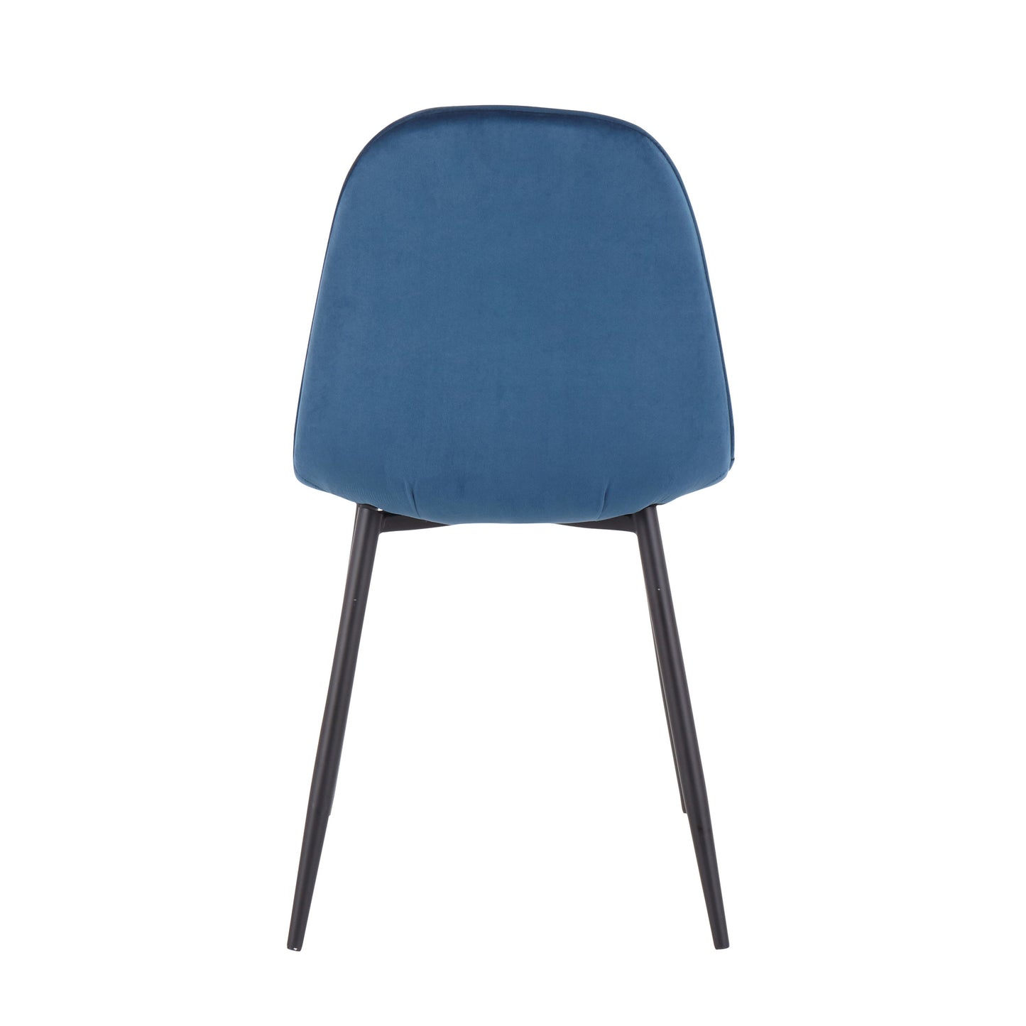 Pebble - Contemporary, Chair (Set of 2) - Black / Blue
