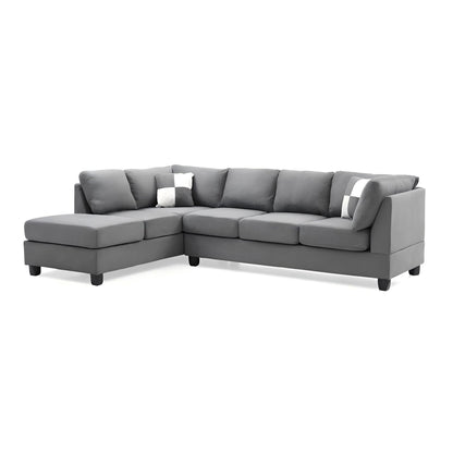 Malone - Versatile Sectional - Gray