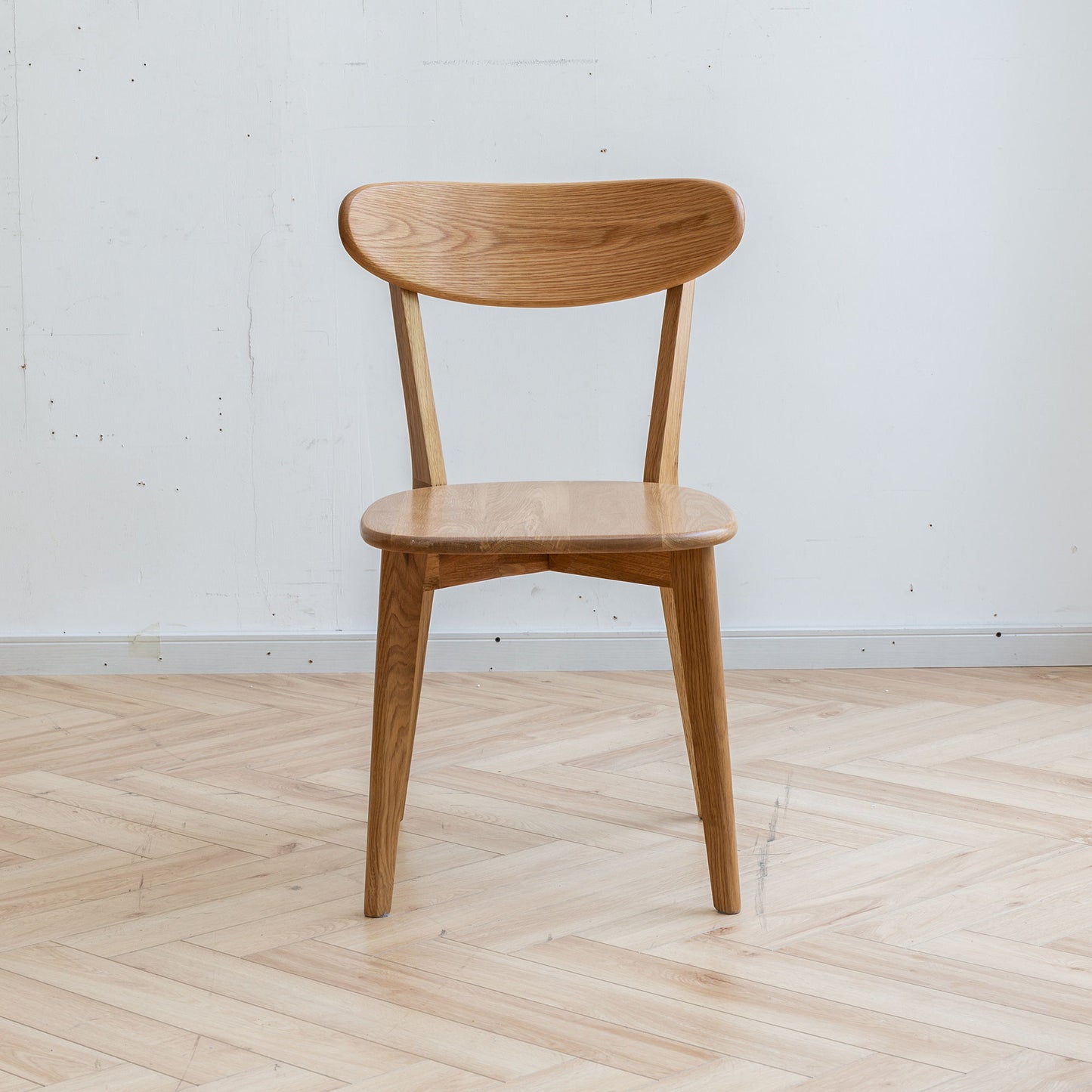 Simple Dining Chair, Solid Chair Table For Living Room Chair - Natural