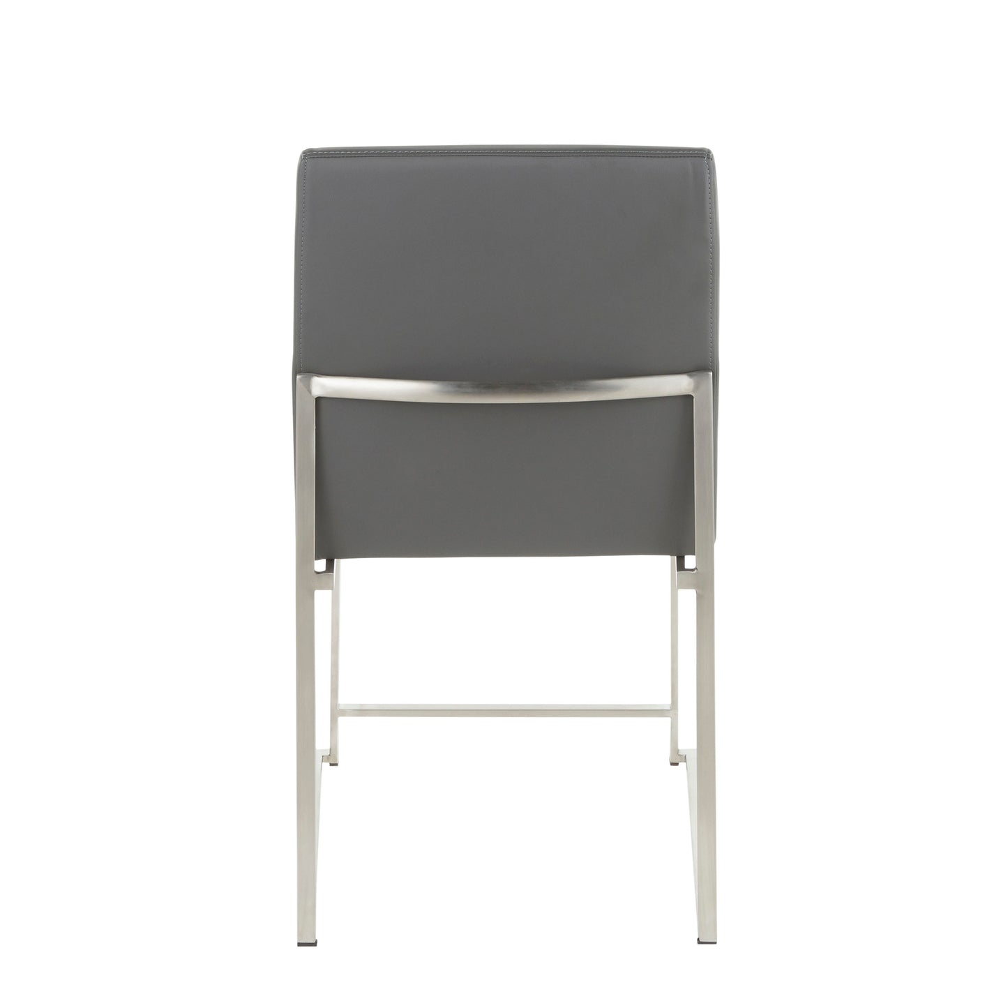 Fuji - Contemporary High Back Dining Chair (Set of 2) - Gray