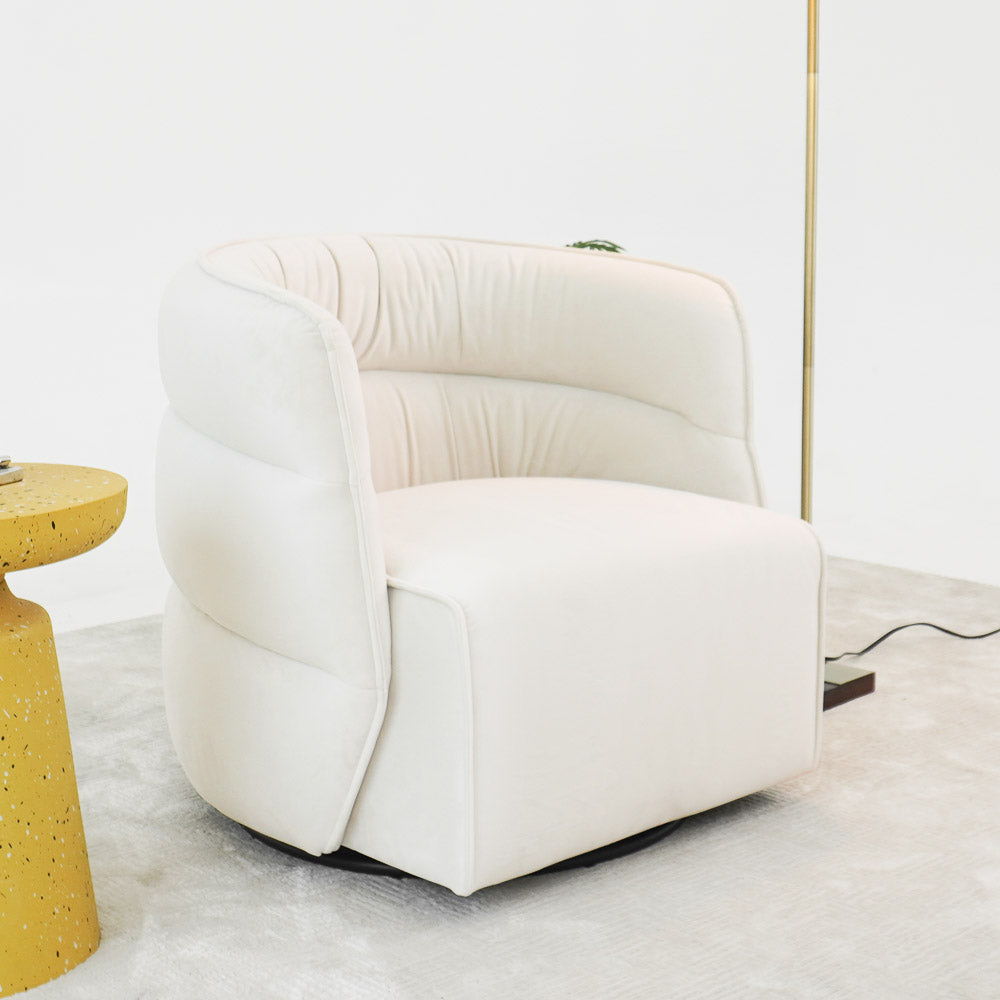 Walden - Swivel Chair - Cream