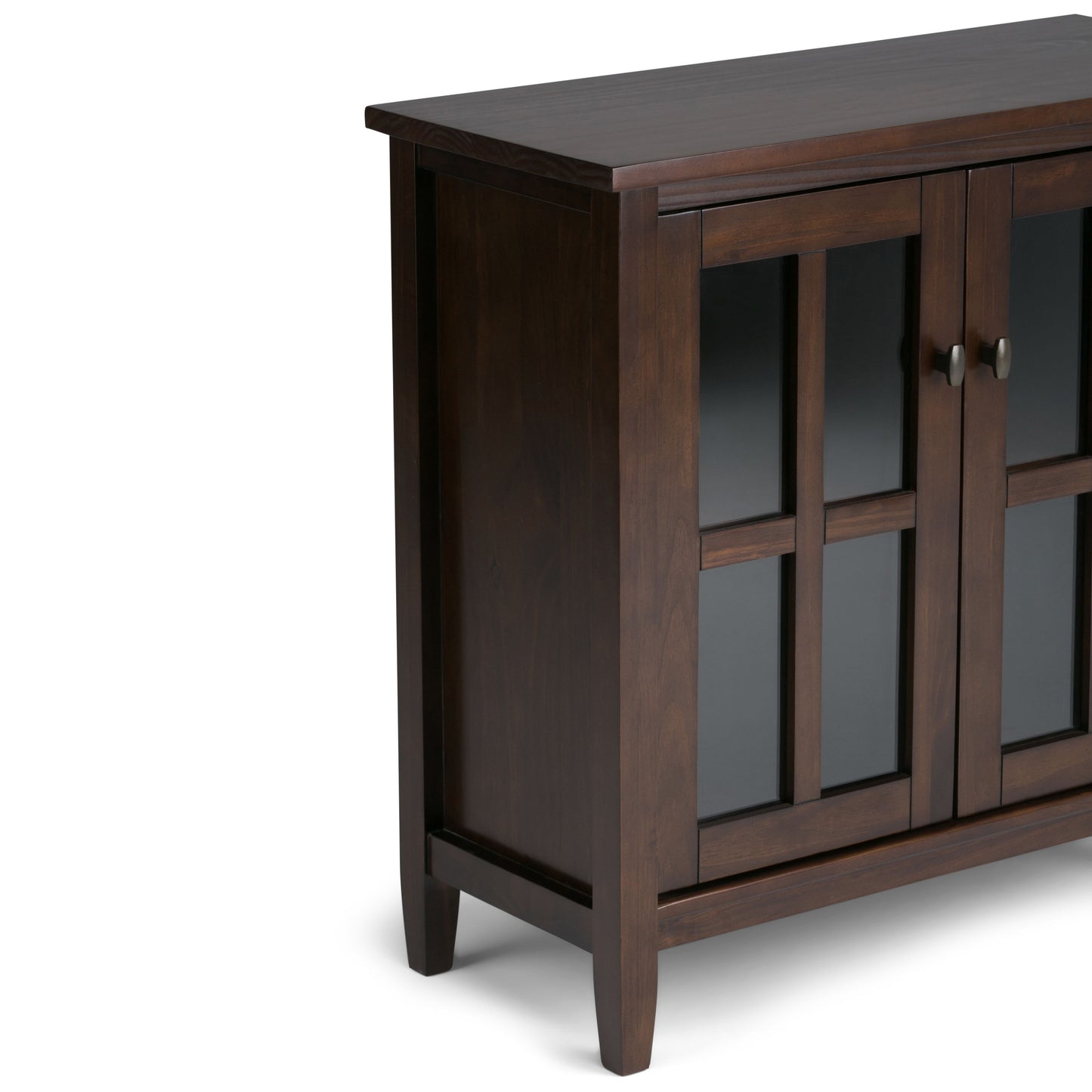 Warm Shaker - Low Storage Cabinet - Tobacco Brown
