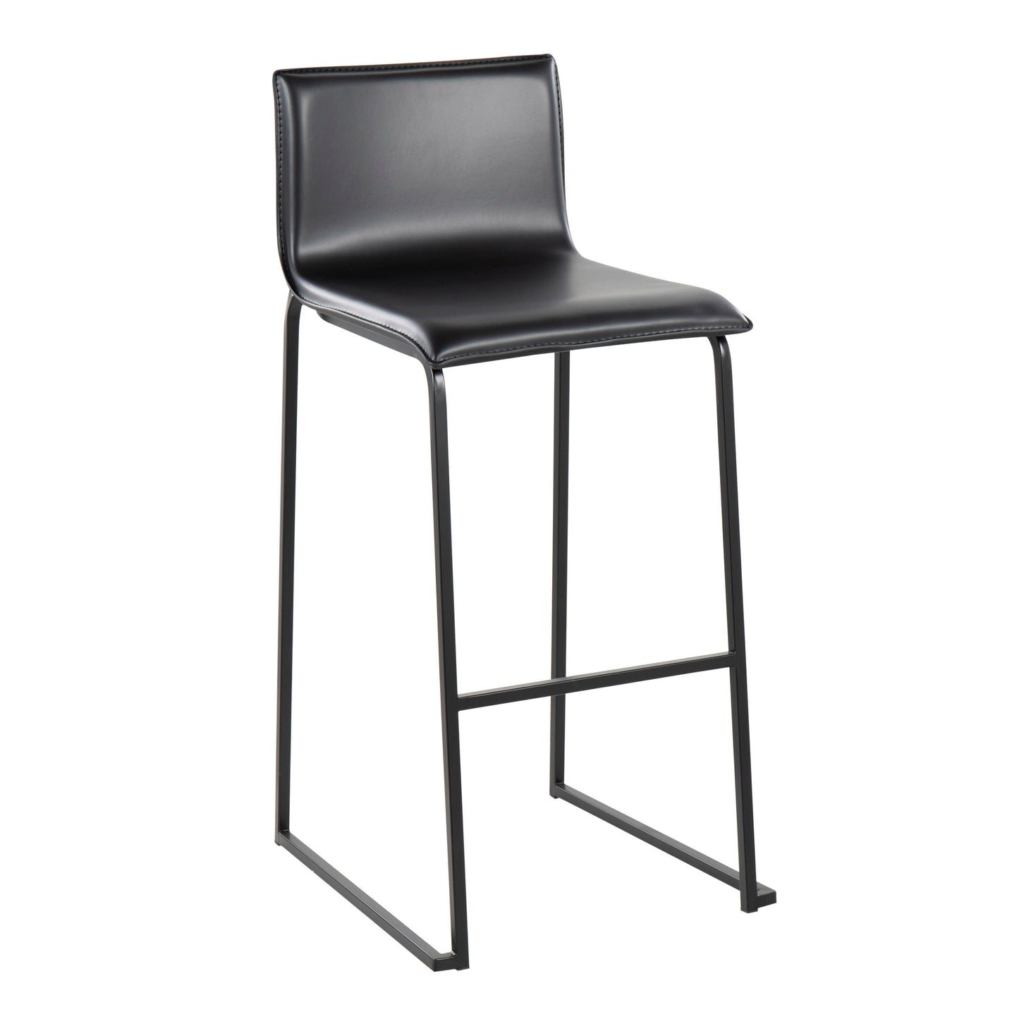 Mara - Contemporary Barstool (Set of 2) - Black