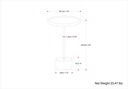Becker - Side Table - Natural