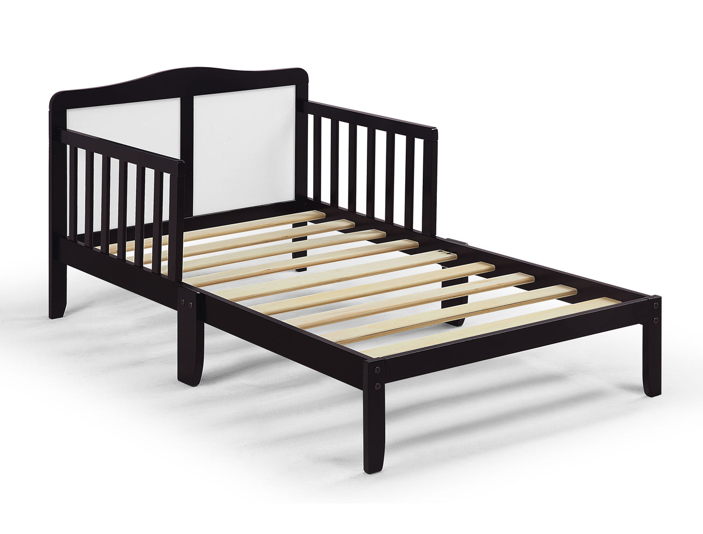 Birdie Toddler Bed - Espresso / White