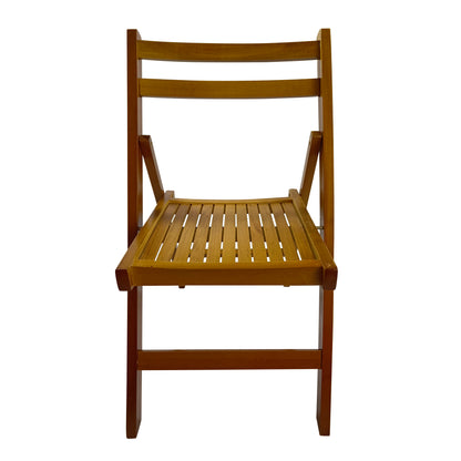 Folding Special Event Chairs, Foldable Style (Set of 4) - Honey