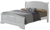King Elegant Bed - White