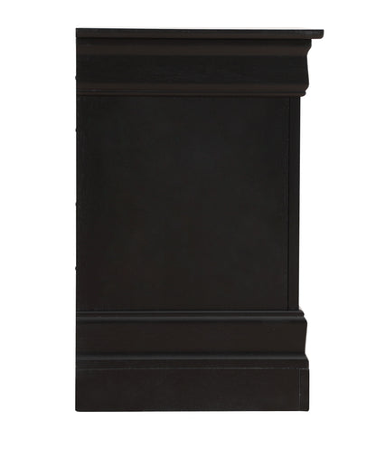 Louis Phillipe - Elegant Nightstand - Black