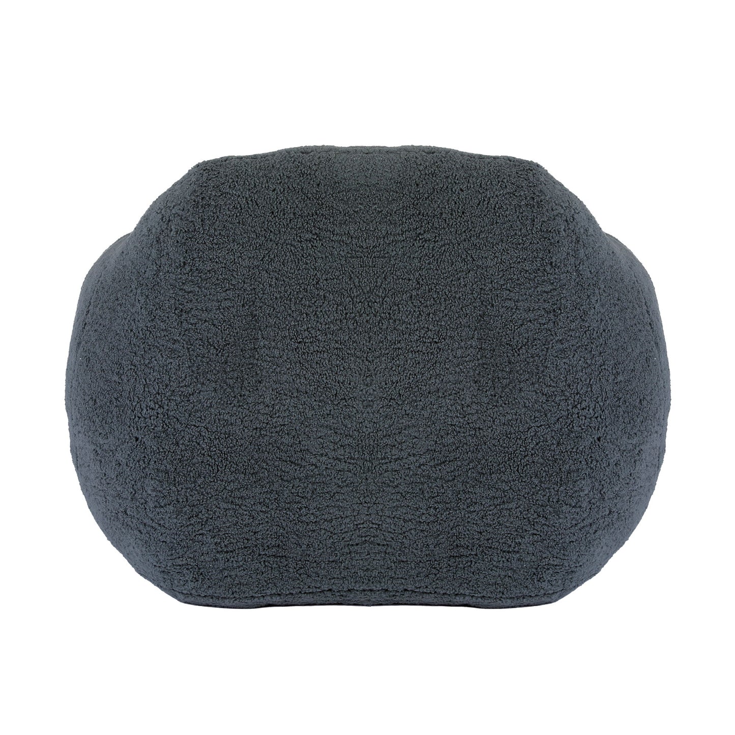 Giant Bean Bag Chair For Adults, Spacious Memory Foam Bean Bag Sofa With Armrests Teddy Fabric, Comfy Seating For Living Room Or Bedroom - Light Grayish Green