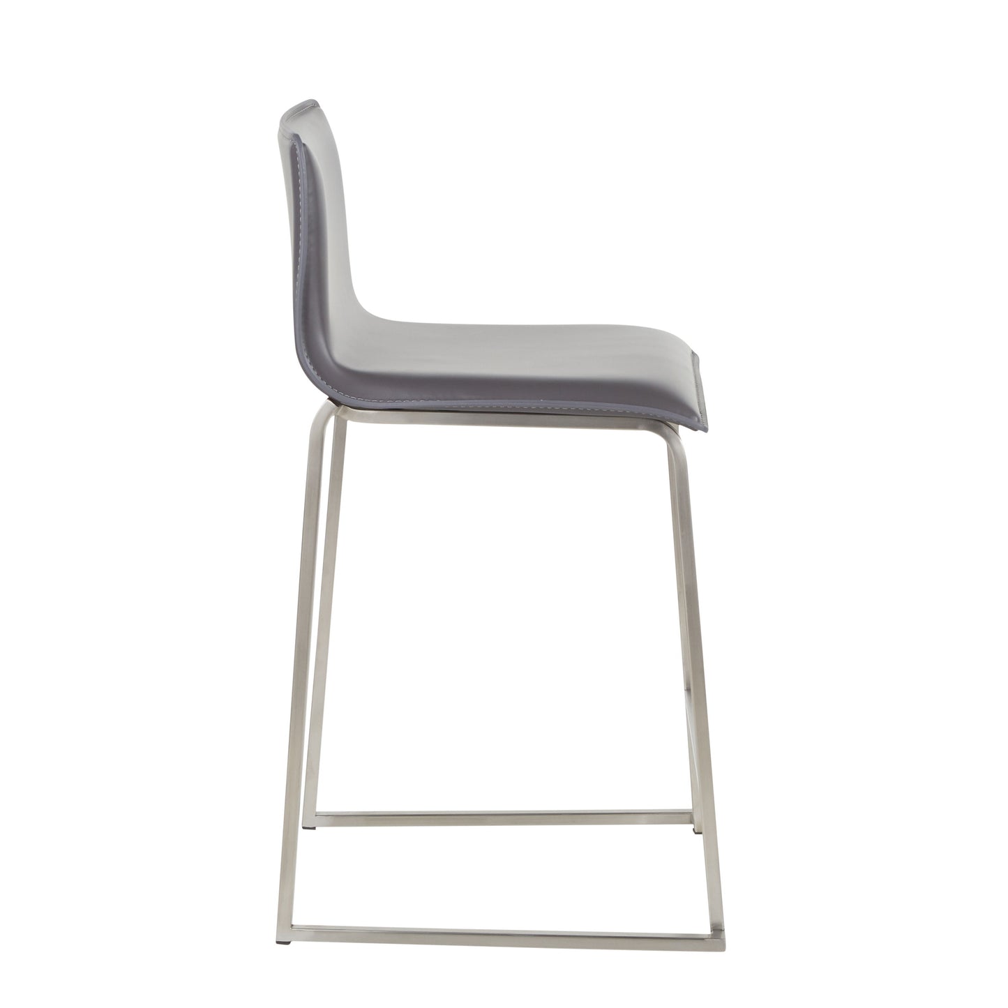 Mara - Contemporary Counter Stool (Set of 2) - Gray