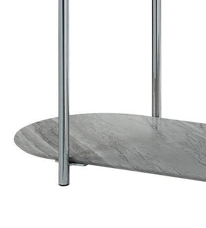 Yukino - High Gloss Sofa Table - Gray