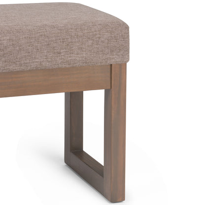Milltown - Footstool Small Ottoman Bench - Fawn Brown