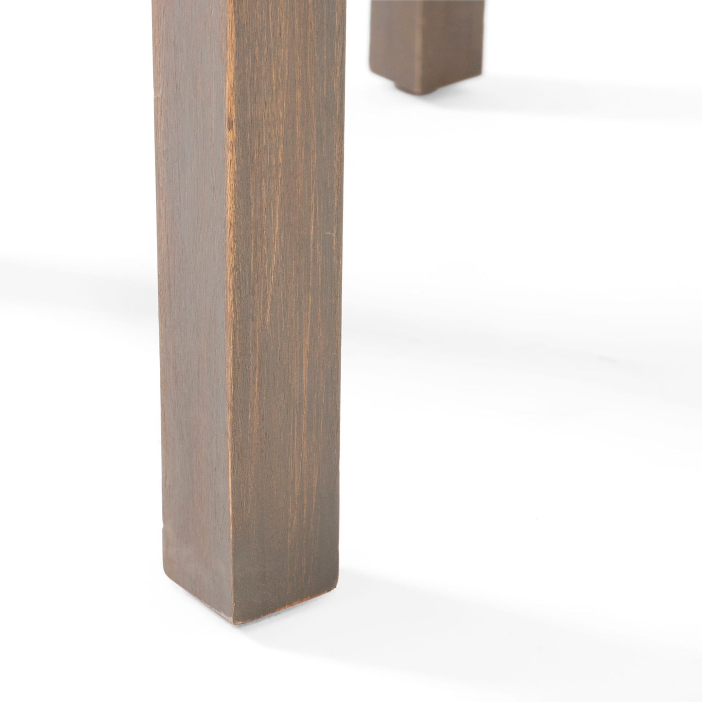 Halcyon - Outdoor Side Table With Slat Design And Acacia Wood Frame - Gray