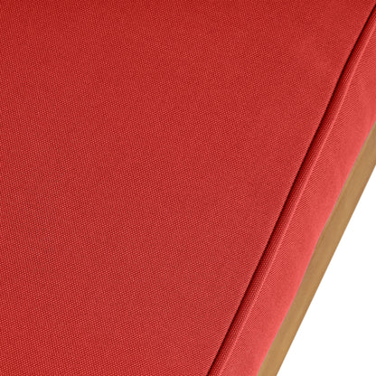 Brava - Modern Club Chair With Water Resistant Cushions - Red