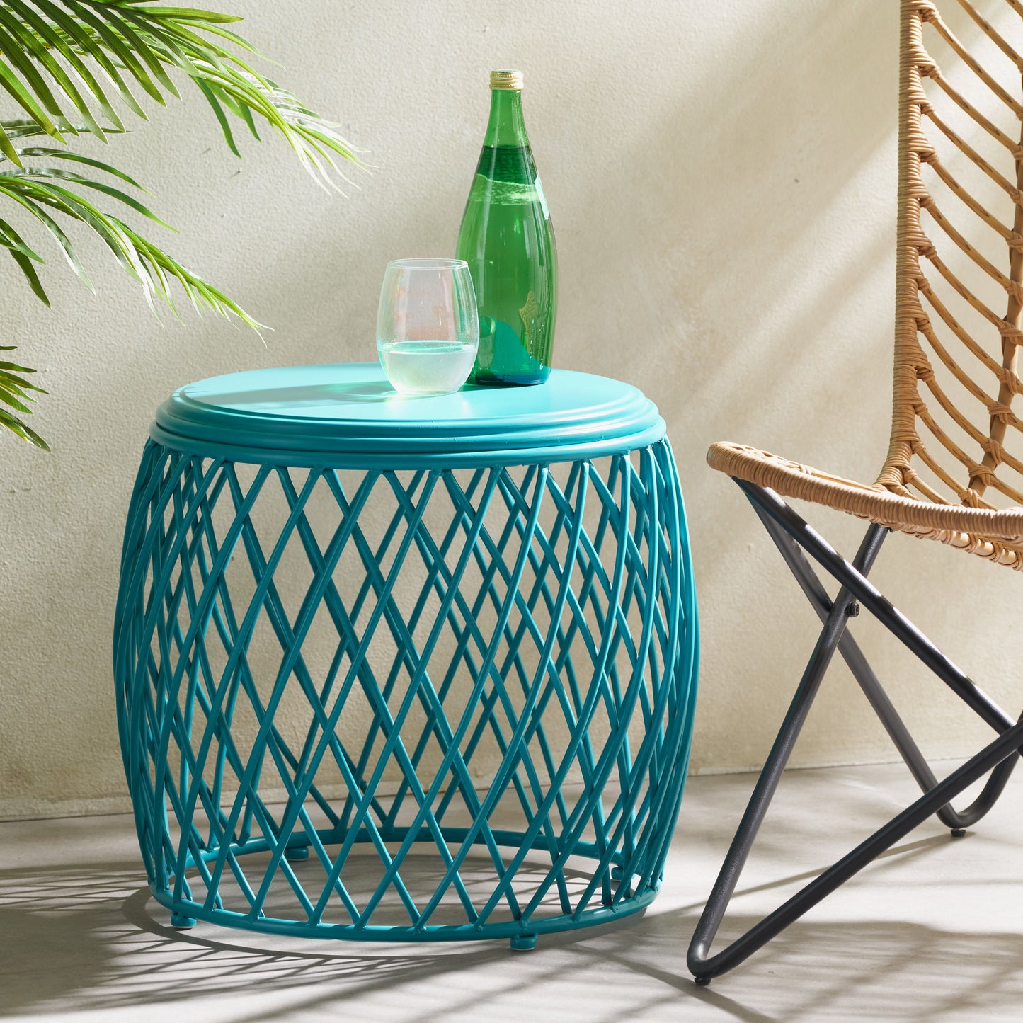 Alamera - Side Table - Teal