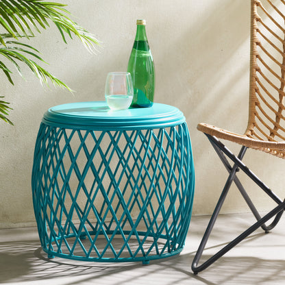 Alamera - Side Table - Teal