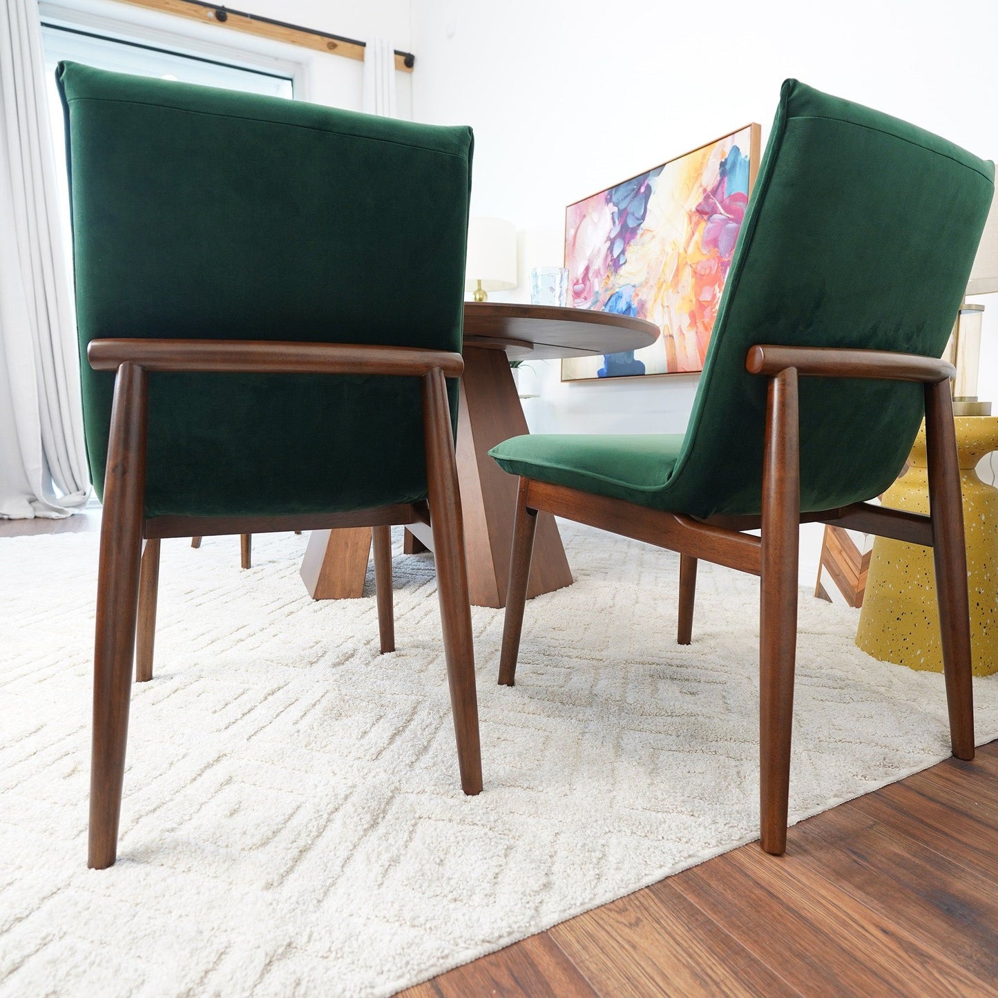 Monza - Dining Chair (Set of 2) - Dark Green