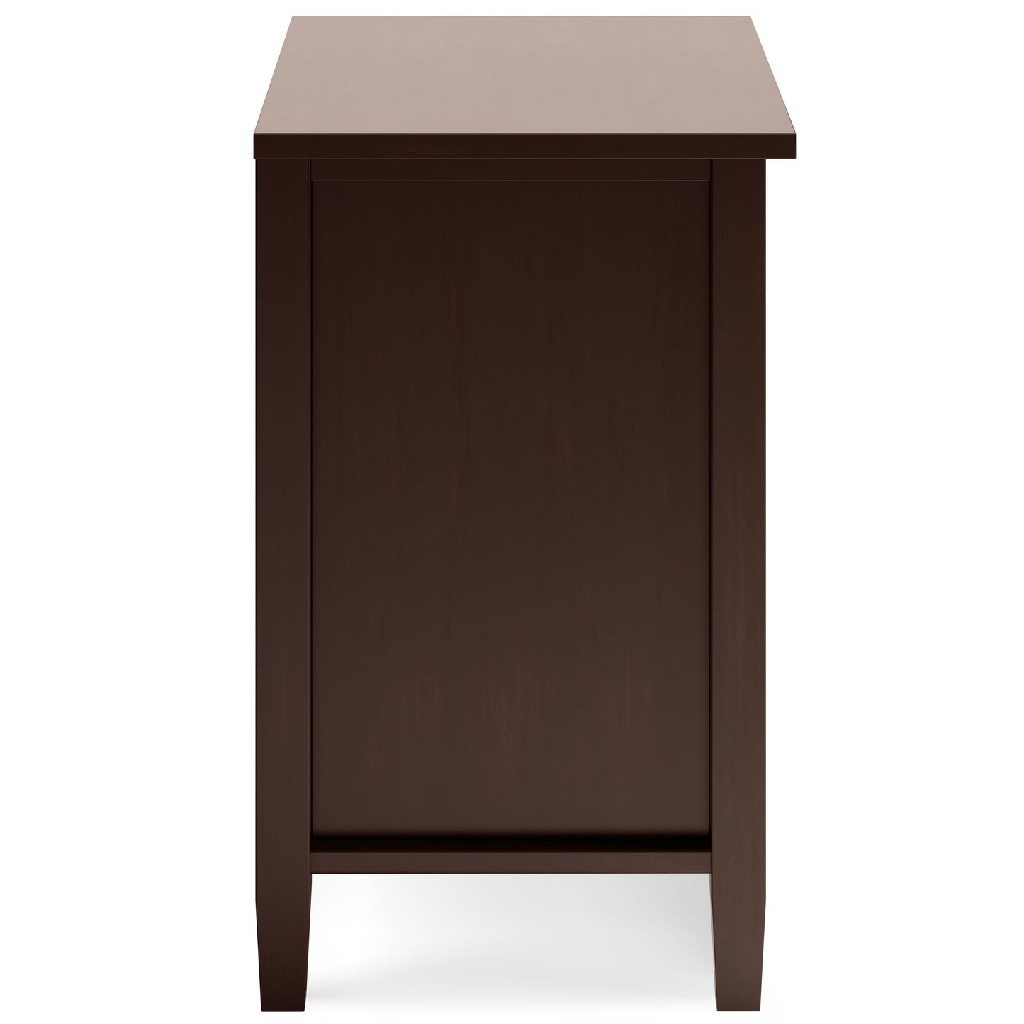 Warm Shaker - Bedside Table - Russet Brown