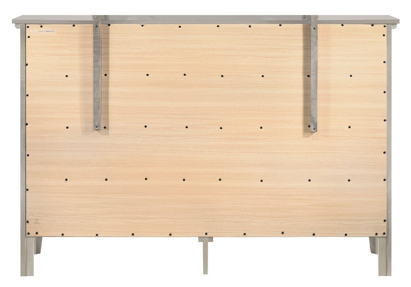 Elegant Casual Dresser - Silver Champagne