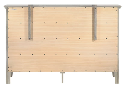 Elegant Casual Dresser - Silver Champagne