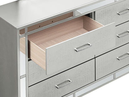 Madison - Dresser - Silver Champagne