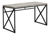 Computer Desk For Home Office, Laptop, Contemporary And Modern - Gray / Black