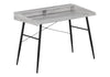 Computer Desk For Home Office, Storage Shelves, Versatile Placement - Gray