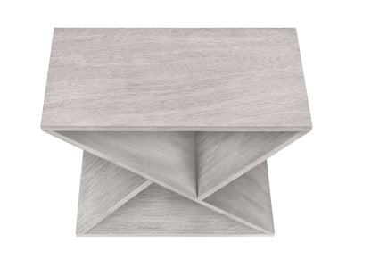 Accent Side Table, Contemporary - Gray Wash