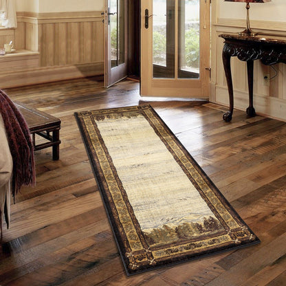 Nature's Nest - 7'10" X 10'3" Lodge Area Rug - Multi