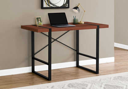 Computer Desk For Home Office, Laptop, Contemporary & Modern - Cherry