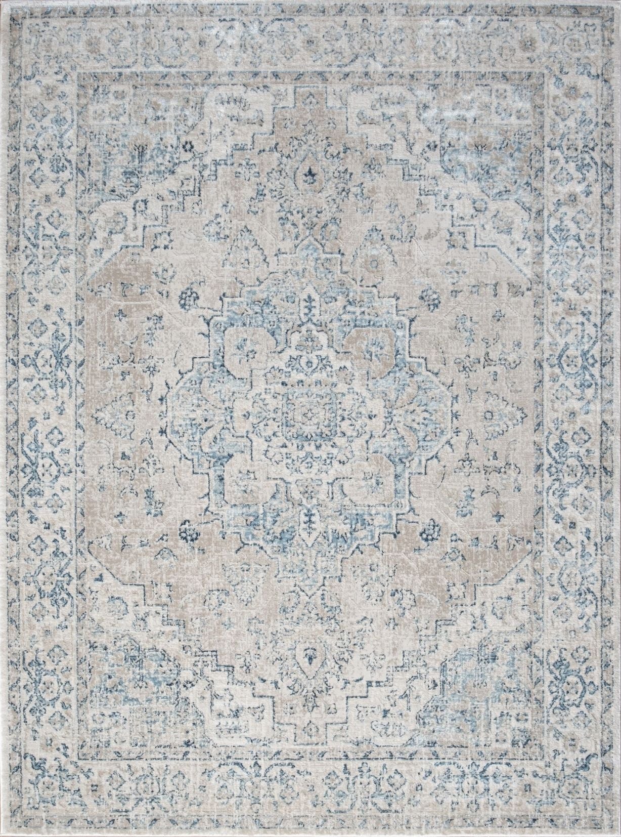 Noble - 7'10" X 10'3" Area Rug - Beige