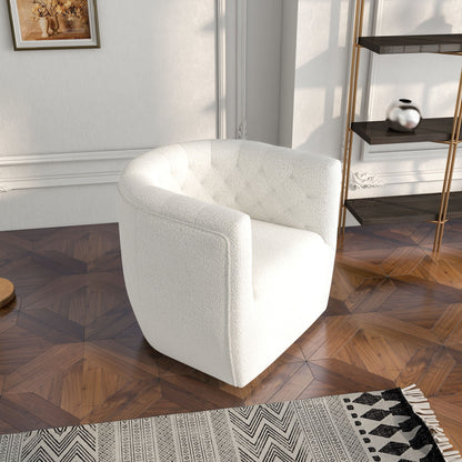 Delaney - Swivel Chair - Fabric - Beige
