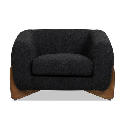 Alpine - Sherpa Arm Chair - Ebony Black